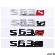 Suitable for Mercedes-Benz Benz C-Class E-Class S-Class S63S Modified Car Tail Mark AMG Trunk Word M