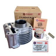 Tobaki Yamaha EGO115 EGO S NOUVO (50mm) STD Racing Cylinder Block Blok Set + Piston + Ring Motorcycl