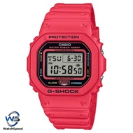 Casio G-shock DW5600EP-4D DW-5600EP-4D DW-5600 Lineup Energy Park Series Bio-based Red Resin Band Wa