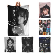 Ayliva Cool Singer Pop Music Blankets Fleece Printed Liebe Tour 2024 Cozy Lightweight Throw Blankets