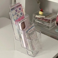 MMLUCK Giá để tài liệu thẻ Lomo hộp lưu trữ dung tích lớn bộ sưu tập thẻ Kpop Idol photocard Box in