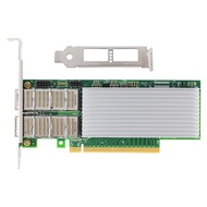 JMT E810-CQDA2 Server 100G Dual Port Fiber Optic Network Card PCIe 4.0 X16 E810