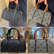 Tory Burch T Monogram Small Barrel Marshmallows Handbag 迷你酒桶袋 波士頓包 新款