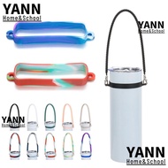 YANN Water Cup Silicone Strap, Silicone Water Bottle Accessories Water Bottle Sling Holder, Soft Dur