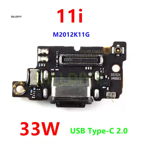 Charging Board For Xiaomi Mi 11i USB Type-C 2.0 Port Connector Dock Charger Flex Cable 33W Fast Char