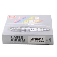 4/6Pcs IZFR6P7 97153 Iridium Spark Plug untuk AUDI A1 A3 SEAT IBIZA ALTEA LEON SKODA FABIA OCTAVIA R