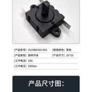 2510B4250-002 Rotary Switch Installation Flexible, Widely Adapted to Heaters, Motor Speed Regulation
