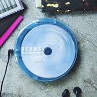 Beams Records 透明cd player 附贈earphone 日本代購 日本直送