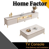 Quality TV Console (Free🚚🔨) Type 0613 Light luxury TV Cabinet Modern Style Living Room TV Cabinet Machine Cabinet
