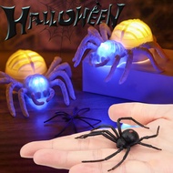 1-3Pcs Interactive Spider Night Light for Kids | Dual Color Halloween Decor with Realistic Candle Fl