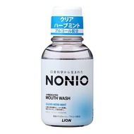 獅王 NONIO 漱口水 清澈草本薄荷口味 80毫升