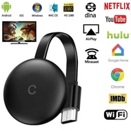 Hdmi Tv Stick 4k 1080 P Wireless Wifi Display Dongle แอนดรอยด์ Google Chromecast Netflix สมาร์ททีวีสติ๊กสําหรับโทรศัพท์ Tv