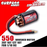 Surpass Hobby Crawler Motor 550 Brushed 5 Slots 1/10 RC Car