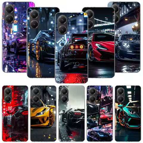 Cool Male Men Sports Cars Phone Case For Xiaomi Poco F7 Ultra X7 X6 Pro X5 Redmi 15 15C 13 13C 12 12