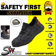 SW HARDWARE SKYHAWK LIghtweight Slip-on Safety Sports Shoe SK1616 Kasut Kerja Safety Ringan Perempua