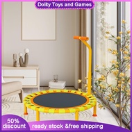 Dolity Kids Trampoline Jumping Mat Fitness Trampoline Foldable Trampoline for Workout Play Exercise 