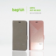 bagrun OPPO A57 4G 2022 側掀皮套