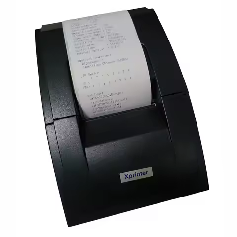 76mm Dot Matrix Printer 9-pin impact dot matrix Receipt Printer Print 1~ 3 copy receipt for Clothing