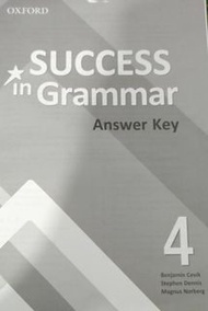 Success in Grammar 4 answer key
