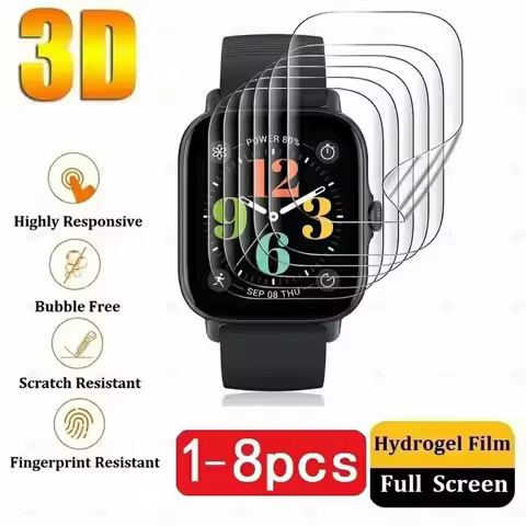 Protector Film for Amazfit GTS 4 Mini 3 2 2e Screen Protector for Amazfit GTS 2 Mini 2e 3 GTS 4 Mini