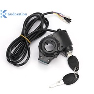 Kudosation 12V/24V/36V/48V/60V/72V Throttle Ebike With Battery Power Display Thumb Grips Nice