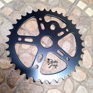 36T CHAIN 20" BMX CHAINRING GEARRing BLACK IRON 36T