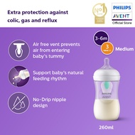 [New] Philips Avent Natural Response Baby Bottle with Airfree Vent 1m+ SCY673/01 9oz/260ml
