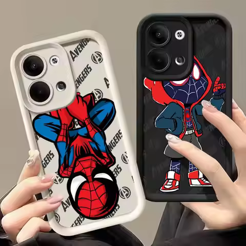 Spiderman Deadpool Avengers Phone Cases For Oppo Reno 14 13 12 11 F 10 5G 6 7 8 Pro Plus Cover 8T 4G