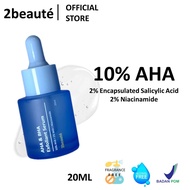 2 Beaute AHA & BHA Exfoliant Serum BPOM Acne Treatment Exfoliation Dull Skin, Steamer, Oily, Blackhe