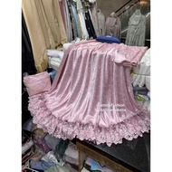 Safa lace mukena beautiful mukena/ luxury mukena/ jaguar mukena/ adult mukena premium mukena telekun