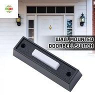 RADIV Vintage Plastic Doorbell Switch, Plastic Material European Vintage Outlook European Style Door