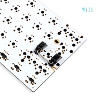 Will Mechanical Keyboard PCBs Mounted Stabilizers Satellite Axis 7u 6 25u 2u for Cherry MX Keyboard 