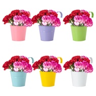 [CSS] Railing Fence Garden Home Decoration Planting Pot Hanging Flower Pots Gardening With Detachabl