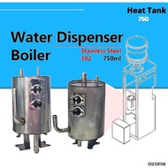 Water Dispenser Heat Tank Heater Boiler Stainless Steel 750ml