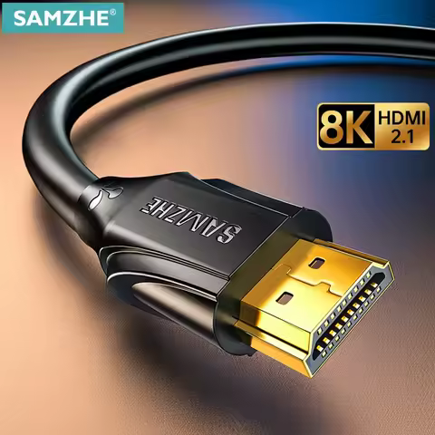 SAMZHE HDMI 2.1 Cable 8K/60Hz 48Gbps Digital Cables HDMI 2.1 Cable Splitter for HDR10+ PS5 Switch Ca
