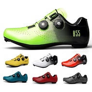 Ultralight self-locking road bike shoes Professional Clean shoes SPD pedal racing road bike flat shoes bicycle sports shoes