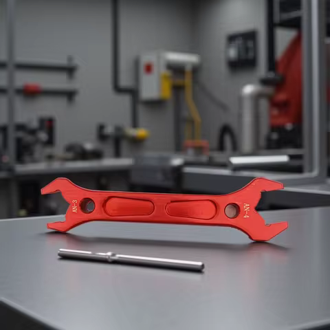 HQ Universal AN Aluminum Wrench Socket Wrenc Hose Fitting Tool Spanner Tool Kit Double Ended Fitting