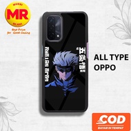 Case OPPO A74 4G A95 A74 5G A76 A36 F5 F11 PRO JUJUTSU MOTIF Latest Premium Glossy 2D Hardcase Casin