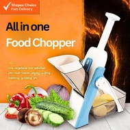 Multifunction Mandoline Slicer Vegetable Chopper & Grater – Food Cutter, Onion Slicer, Grinder Tool
