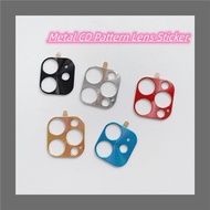 Compatible for IPhone 12 13 Pro Max Metal Material Rear Camera Lens Cover 12 Mini Alloy Sticker