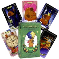 Capybarot Tarot 10x6 cm Deck Card Games No Manual