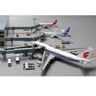 JC Wings 1:400 1:200 窄體機/A380 單雙通道登機橋廊橋 飛機場景模型