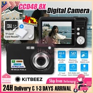 KiTBEEZ✨ Digital Camera CCD Camera 2.7 Inch HD Screen Children Camera USB Charging Digital SLR Camer