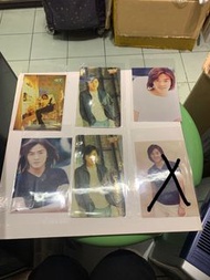 鄭伊健 經典閃卡/相片 (一套6張)