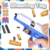 Boys Toy Glock Children's Rubber Bullet Games Soft Bullet Toy Birthday Gift Cosplay props simulation
