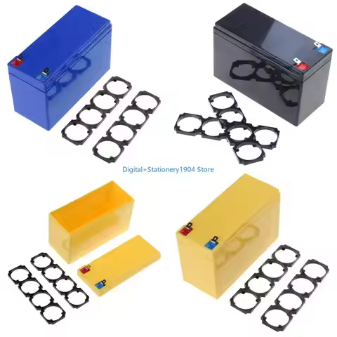 E06C Lightweight ABS Battery Plastic Case with 32650/32700 Stand Battery Enclosure