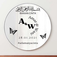 [PROMO] STICKER CERMIN KAHWIN | STICKER CERMIN NIKAH | STICKER WEDDING BOARD | CUSTOM STICKER