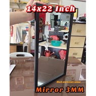Cermin muka Mirror saiz half body Ready stock！❗️Sila ukur sebelum bayar❗️14x22Inch/16x20inch Solid w