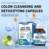 Apple Cider Vinegar capsule Colon cleansing capsule probiotics help digestion Cleaning the intestine