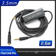 Live Streaming Pair Recording Line Noise-Cancelling Version Suitable for PS5/Switch|Capture Card Aud